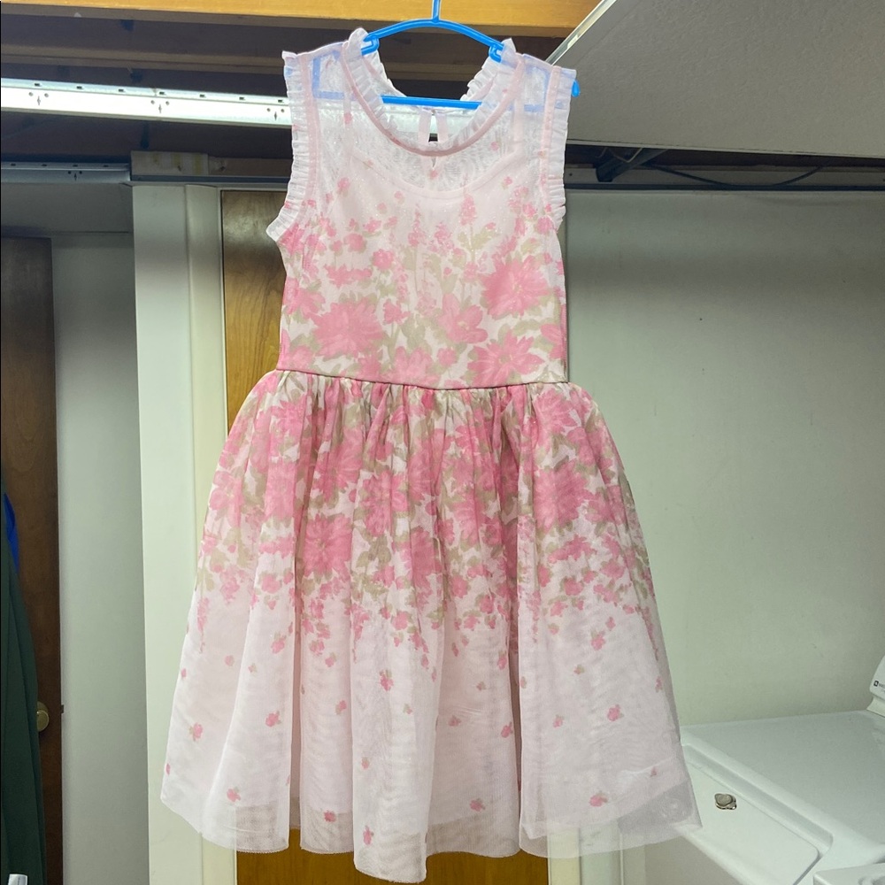 Zhenzi Light Pink Floral Dress